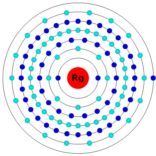 Röntgenium Atom